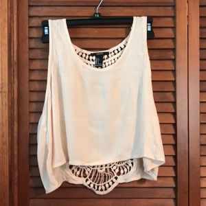 Forever 21 cropped shirt